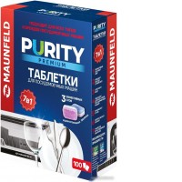 Таблетки для посудомоечной машины MAUNFELD Purity Premium all in 1 MDT100PP (100 шт)