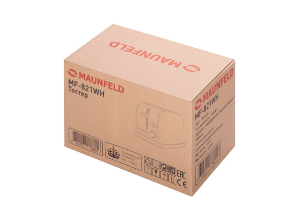 Тостер MAUNFELD MF-821WH