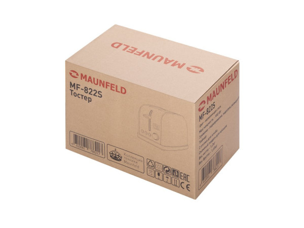 Тостер MAUNFELD MF-822S