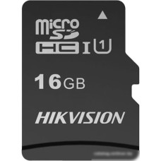 Карта памяти Hikvision microSDHC HS-TF-C1(STD)/16G 16GB