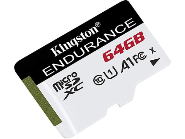 Карта памяти Kingston High Endurance microSDXC 64GB