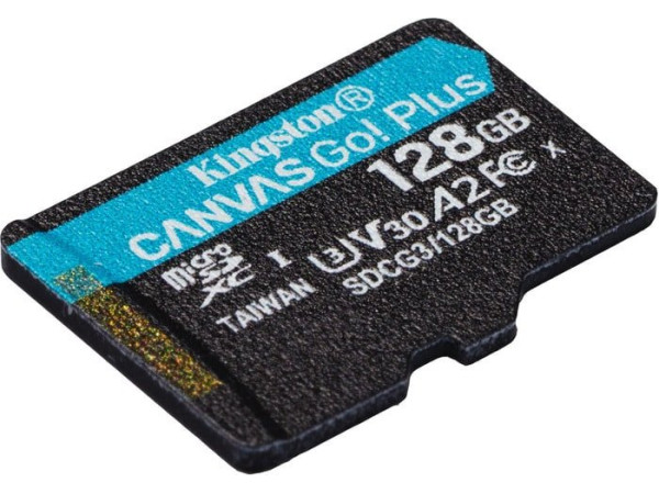 Карта памяти Kingston Canvas Go! Plus microSDXC 128GB