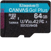 Карта памяти Kingston Canvas Go! Plus microSDXC 64GB