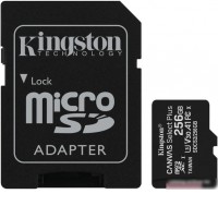 Карта памяти Kingston Canvas Select Plus microSDXC 256GB (с адаптером)