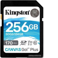 Карта памяти Kingston Canvas Go! Plus SDXC 256GB