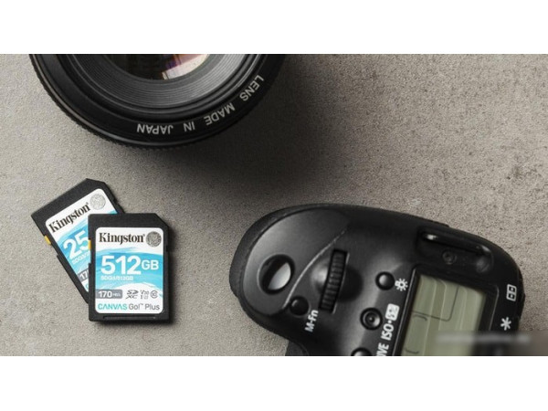 Карта памяти Kingston Canvas Go! Plus SDXC 256GB