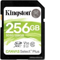 Карта памяти Kingston Canvas Select Plus SDXC 256GB