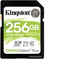 Карта памяти Kingston Canvas Select Plus SDXC 256GB