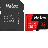 Карта памяти Netac P500 Extreme Pro 32GB NT02P500PRO-032G-R (с адаптером)