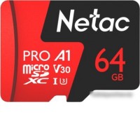 Карта памяти Netac P500 Extreme Pro 64GB NT02P500PRO-064G-R + адаптер
