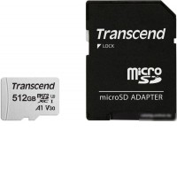Карта памяти Transcend microSDXC 300S 512GB (с адаптером)