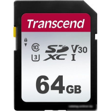 Карта памяти Transcend SDXC 300S 64GB