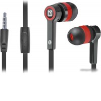 Наушники Defender Pulse 420 (черный/красный) [63424]