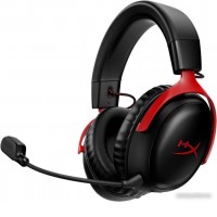 Наушники HyperX Cloud III Wireless (черный/красный)