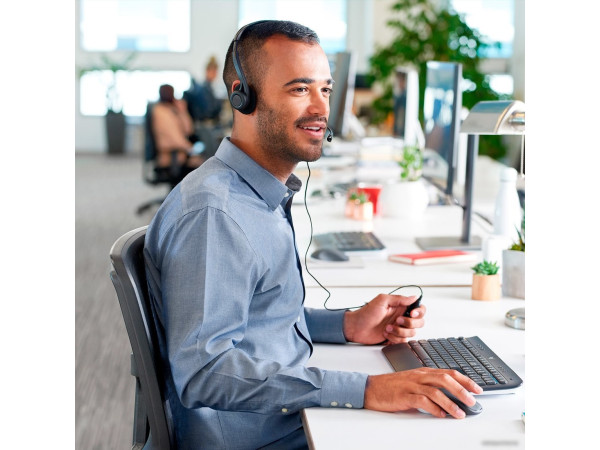 Офисная гарнитура Logitech PC Headset 960 USB