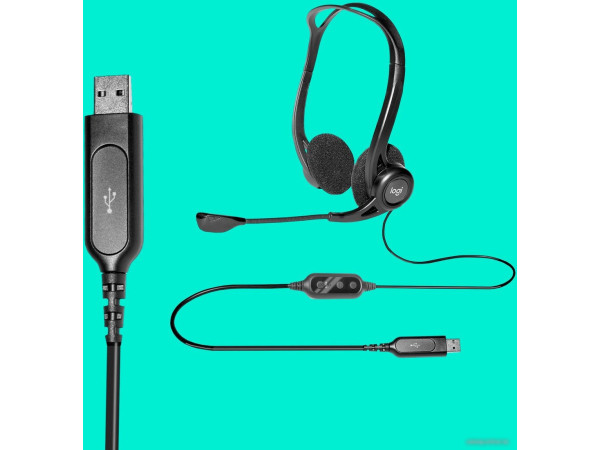 Офисная гарнитура Logitech PC Headset 960 USB
