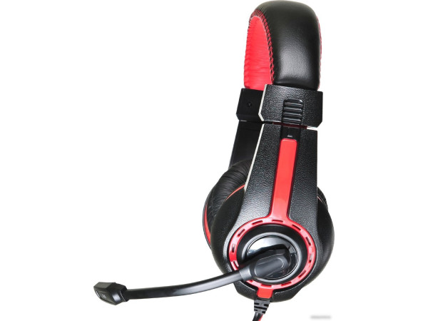 Наушники Oklick HS-L200 (черный/красный)