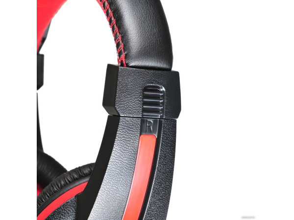 Наушники Oklick HS-L200 (черный/красный)