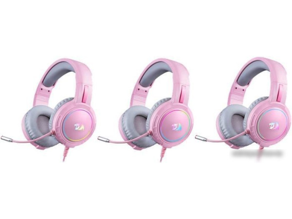 Наушники Redragon Mento (розовый)