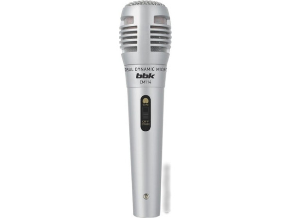 Микрофон BBK CM114 (серебристый)