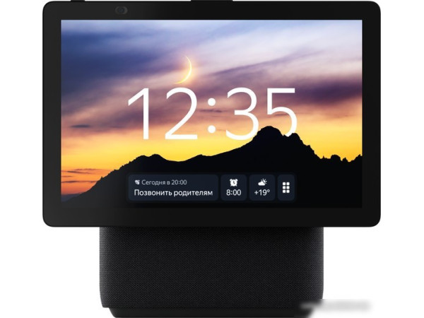 Колонка с умным дисплеем Яндекс Станция Дуо Макс (черный)