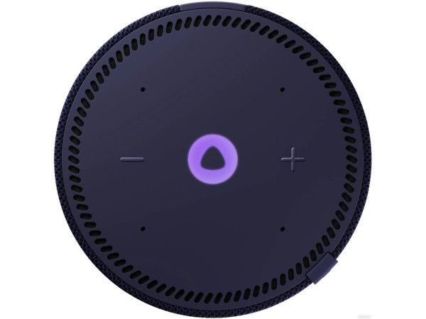 Умная колонка Яндекс Станция Мини 2 с часами (синий сапфир)