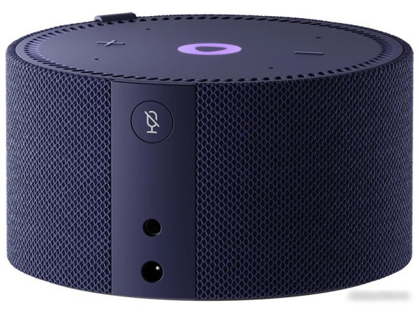 Умная колонка Яндекс Станция Мини 2 с часами (синий сапфир)