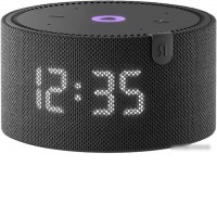 Умная колонка Яндекс Станция Мини 2 с часами (черный оникс)