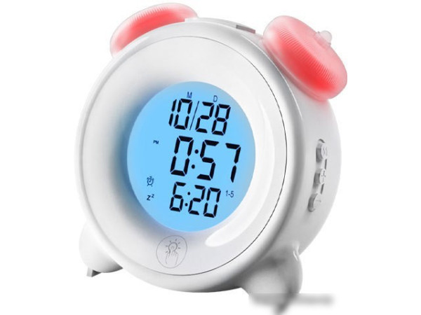 Настольные часы Ritmix CAT-057 (белый)