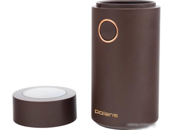 Электрическая кофемолка Polaris PCG 2014 (коричневый)