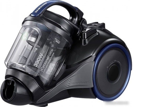 Пылесос Samsung VC15K4136HB/EV (черный/синий)