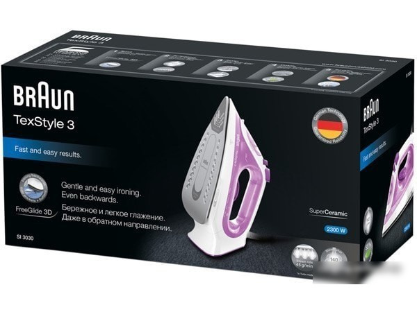 Утюг Braun TexStyle 3 SI 3030 PU