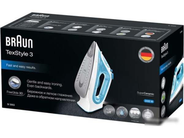 Утюг Braun Texstyle 3 SI3053 BL
