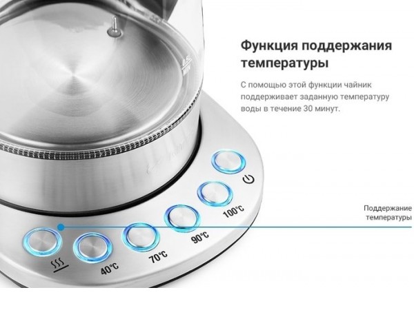 Электрочайник Kitfort КТ-648