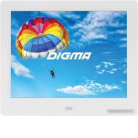 Цифровая фоторамка Digma PF-843 (белый)