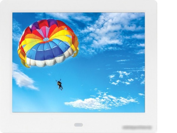 Цифровая фоторамка Digma PF-843 (белый)