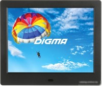 Цифровая фоторамка Digma PF-843 (черный)