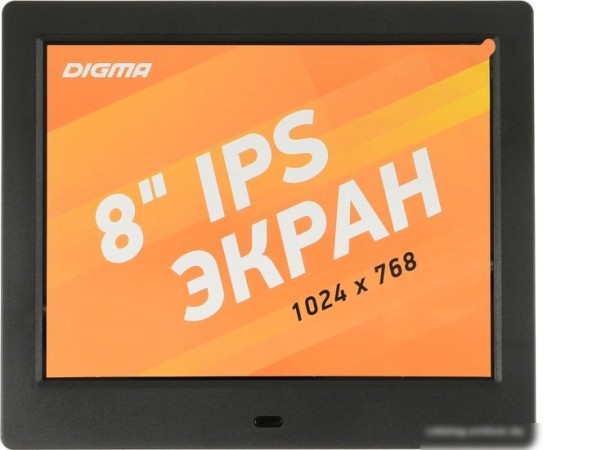 Цифровая фоторамка Digma PF-843 (черный)