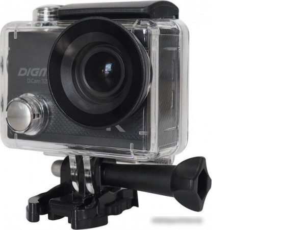 Экшен-камера Digma DiCam 320 DC320 (черный)