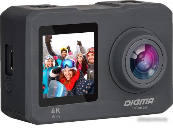 Экшен-камера Digma DiCam 520
