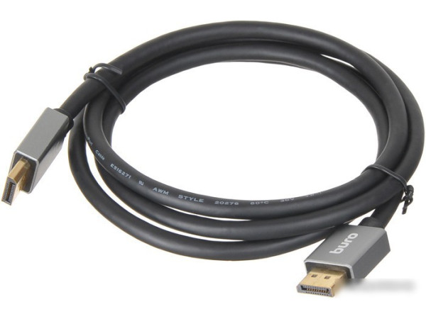 Кабель Buro BHP-DPP-1.4-1.5G (1.5 м, черный)