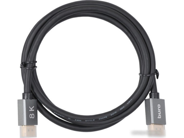 Кабель Buro BHP-DPP-1.4-1.5G (1.5 м, черный)