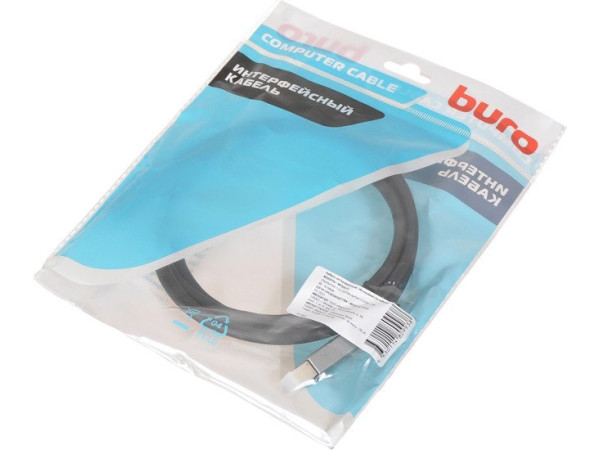 Кабель Buro BHP-DPP-1.4-1.5G (1.5 м, черный)