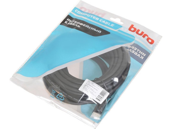 Кабель Buro BHP-DPP-1.4-10 (10 м, черный)