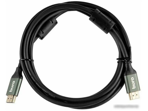Кабель Buro BHP-HDMI-2.1-2G (2 м, черный)