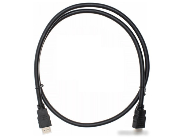 Кабель CACTUS HDMI - HDMI CS-HDMI.1.4-1 (1 м, черный)