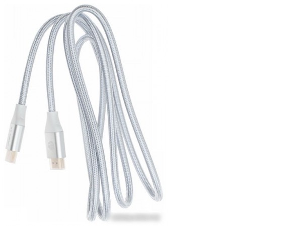 Кабель CACTUS HDMI - HDMI CS-HDMI.2.1-1.8 (1.8 м, серебристый)