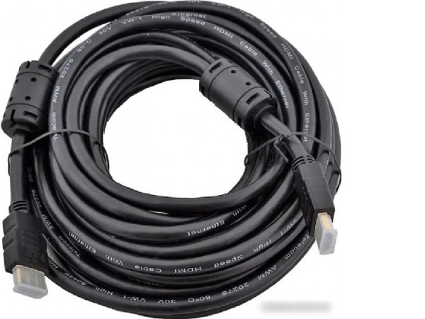 Кабель Ningbo HDMI-V1.4-10-NY-BR HDMI - HDMI (10 м, черный)