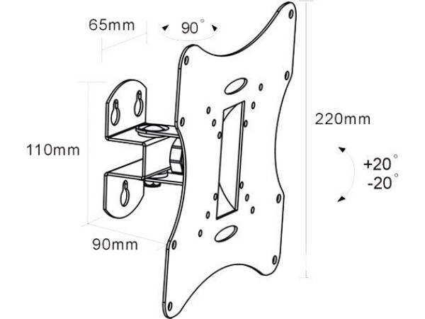 Кронштейн Arm Media LCD-201