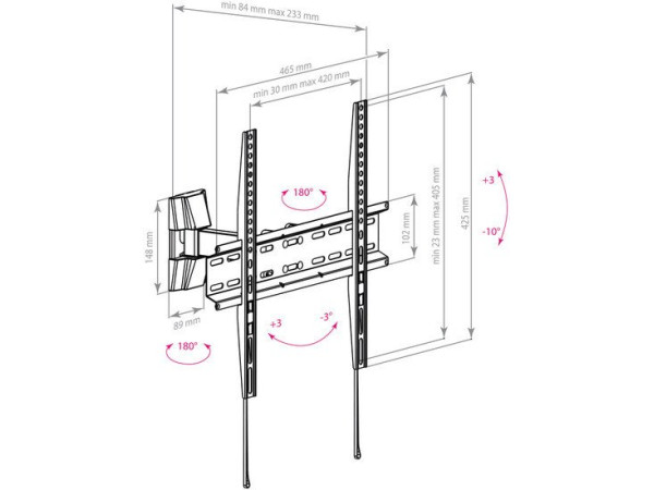 Кронштейн Arm Media LCD-413